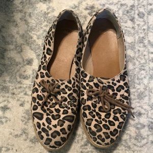 Cheetah Print Loafers